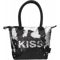 Depesche Trend LOVE handtas met pailletten Kiss