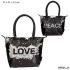 Depesche Trend PEACE & LOVE sac à main Kiss