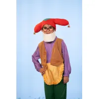 Kabouter Plop verkleedkleding “Verkleedpak” – 4–7 jaar – maat 122