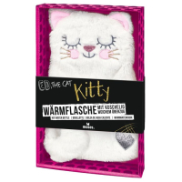 Ed, The Cat Kitty Warmtekruik met zachte fluffy hoes