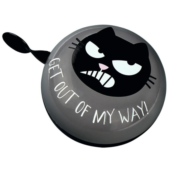 Ed, The Cat Fietsbel kat Grijs