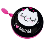 Ed, The Cat Fietsbel kat Roze