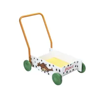 Pippi Langkous Houten Loopwagen