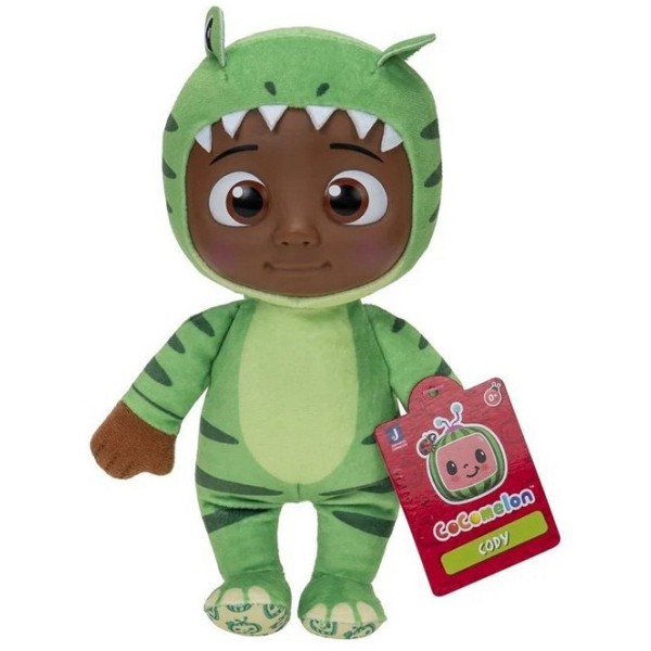 Cocomelon Poupée câlin 20 cm dinosaure Cody