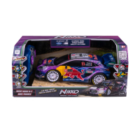 Nikko 1:18 RC Night Mode – M-Sport Ford Puma #19 Loeb (29 cm) – Rally RC Auto met LED Raceverlichting & 2.4GHz