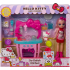 Sanrio Hello Kitty Coffret Cuisine Avec Figurine Et Poupée Éclair 25 Accessoires