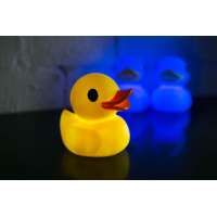 LED Nachtlamp met kleurwisselmodus Duck 12,5x13cm