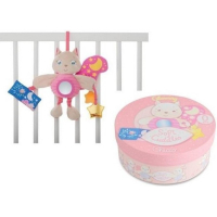 Chicco Activiteiten knuffel eekhoorn licht op in het donker in mooie cadeaudoos