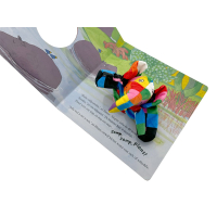 Bedtijd voor Elmer kartonboek met handpop NEDERLANDSTALIGE VERSIE