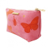 Heritage and Harlequin Make-up bag with butterflies