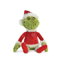 Peluche Grinch Père Noël Dr. Seuss Aurora – 43 cm