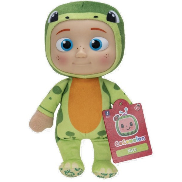 Cocomelon Poupée câlin 20 cm dinosaure Nico
