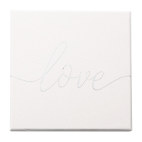 Coffret de bijoux Coeur Acier inoxydable plaqué argent