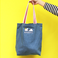 House of Disaster Snoopy Peanuts ‘Love’ Stonewash Tote Bag