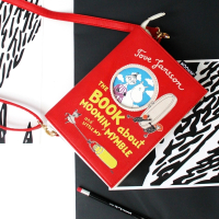 Moomin Book Bag Schoudertas rood