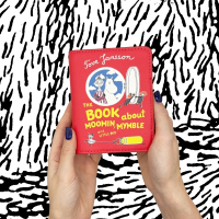 Moomin Book Wallet rode portemonnee
