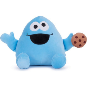 Sesame Street Squashy Podgies soft toy Cookie Monster 20cm