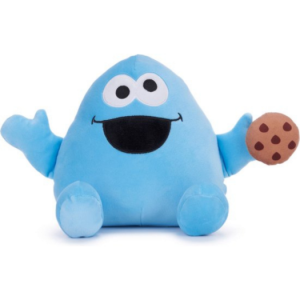 Sesamstraat Squashy Podgies knuffel Koekiemonster 20 cm