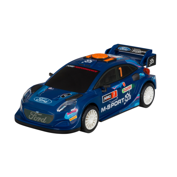 Nikko M-Sport Boost Mode – Ford Puma Hybrid Rally (25 cm) – Gemotoriseerde Rallywagen met Licht & Geluid