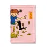 Pippi Longstocking pink wallet for children