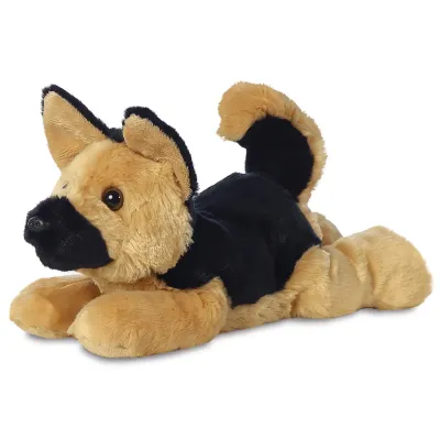 Aurora Flopsies knuffel Bismarck Duitse herder hond 30 cm