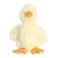 Aurora Mini Flopsies Fluffy eend knuffel 20,5 cm