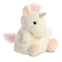 Palm Pals knuffel Eenhoorn Sassy 13 cm