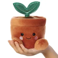 Palm Pals knuffel Terra Potplant 13 cm