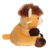 Palm Pals knuffel Schotse hooglander koe 13 cm