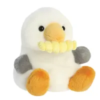 Palm Pals knuffel Buoy Seagull met Fry zeemeeuw met friet 13 cm