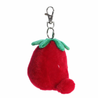 Palm Pals knuffel Juicy Strawberry sleutelhanger 13 cm