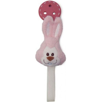 Trudi Cremino speenketting konijn roze