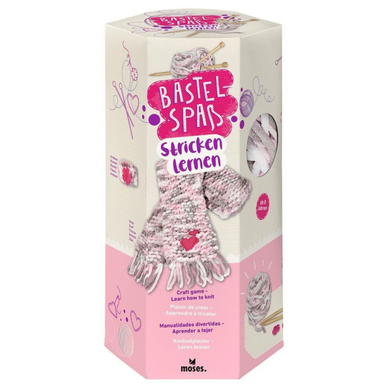 Knutselset breien – Sjaal breien voor kinderen