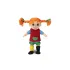 Pippi Longstocking fabric doll 18 cm