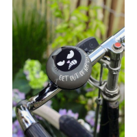 Ed, The Cat Fietsbel kat Grijs