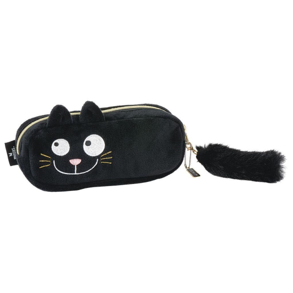 Ed, The Cat etui met afneembare pompon