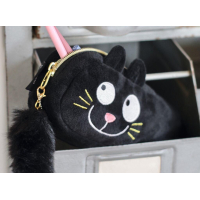 Ed, The Cat etui met afneembare pompon