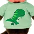 Monchhichi Jongen Dinosaurus 20 cm