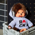 Monchhichi Garçon Rock 20 cm