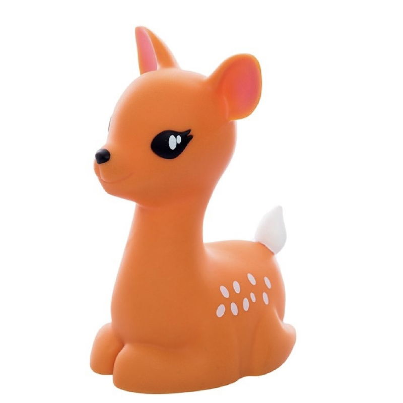 Dhink Baby Hert Nachtlamp LED – Kleurverandering – Bruin – 11×17 cm