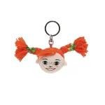Pippi Longstocking plush keychain Pippi Head