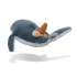 Walvis en de slak knuffel 20 cm