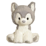 Aurora Glitzy Tots Husky peluche chien 20 cm