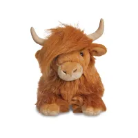 Aurora Borealis Bruce Highland Cow Knuffel 41 cm