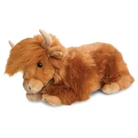 Aurora Borealis Bruce Highland Cow Knuffel 41 cm