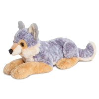 Aurora Borealis Wolf Knuffel 46 cm – Luxe Zachte Pluchen Wolf