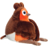 Peluche rouge-gorge Robin 17 cm