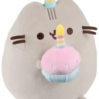 Pusheen knuffel verjaardag 24 cm