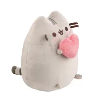 Pusheen plush with heart Valentine 24 cm