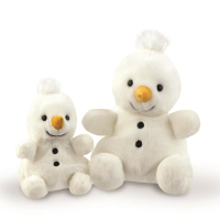 Palm Pals Medium knuffel Froyo Snowman sneeuwpop 20 cm